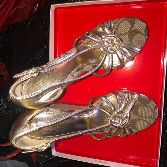 Coach wedge heels - Picture 3 of 4